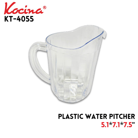 Water Pitcher,Plastic,174g,5.1"X7.1"X7.5"