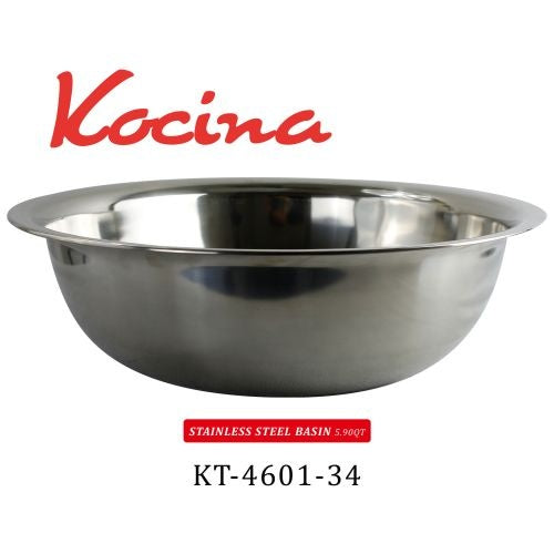 S/S Basin 34cm D