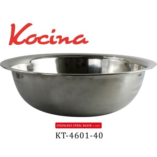 S/S Basin 40cm Dia