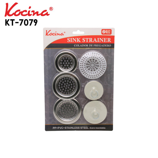 6pc Sink Strainer