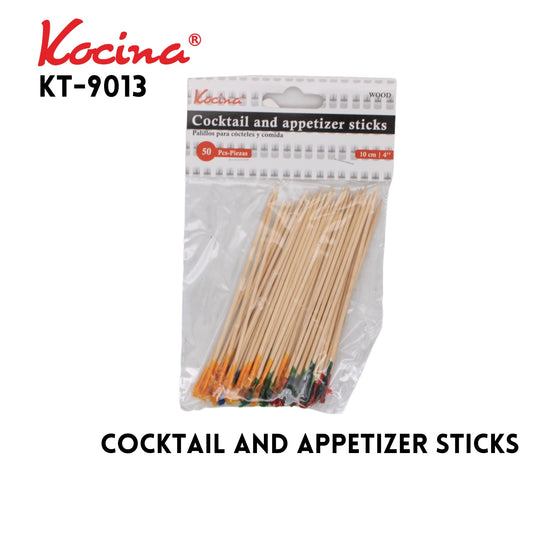 50pcs Cocktail and Appetizer Sticks, 10cm