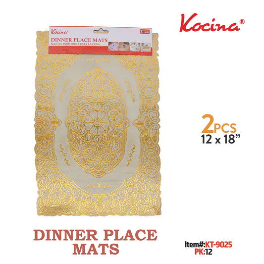 Dinner Placemat, PVC 12"*18"