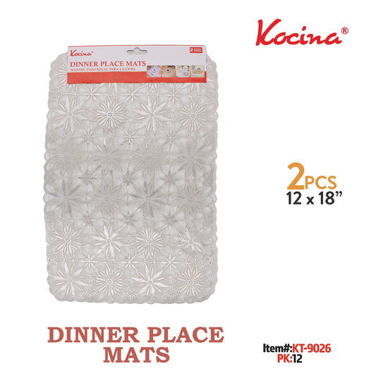 Dinner Placemat, PVC,12"*18"