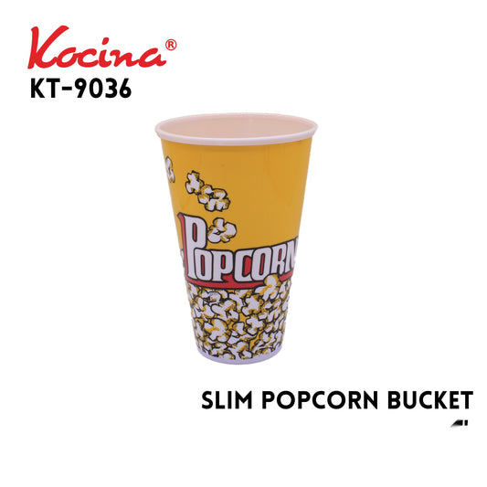 Popcorn Bucket 
4.8"x7" ,PP