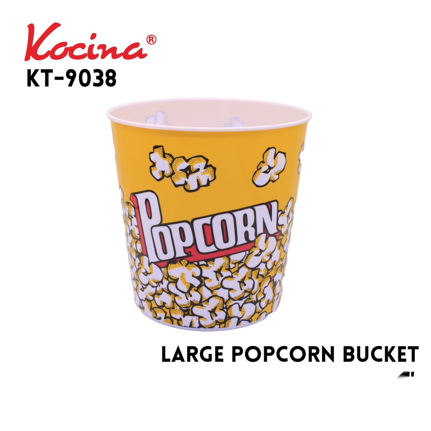 Popcorn Bucket
 9.5"x8.3",PP