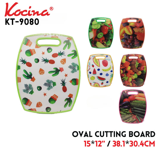 15"x12" Oval Cutting Board