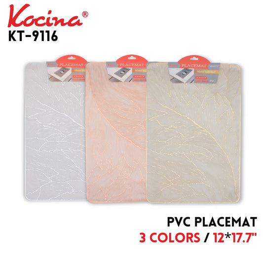 Placemat 12"x17.7", 3 colors