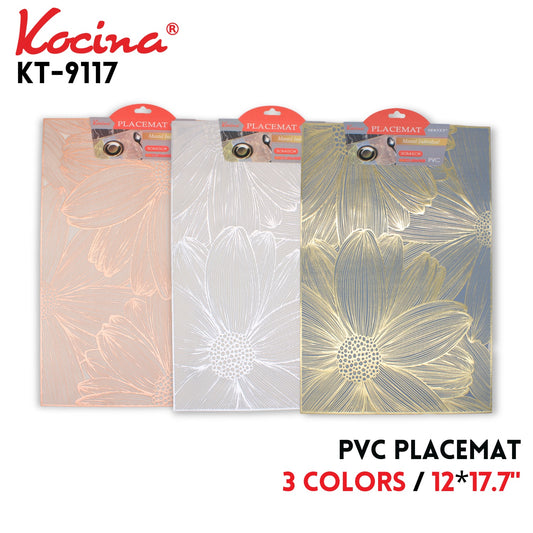 Placemat 12"x17.7", 3 colors