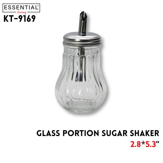Portion Sugar Shaker 2.8"x2.8"x5.3"
