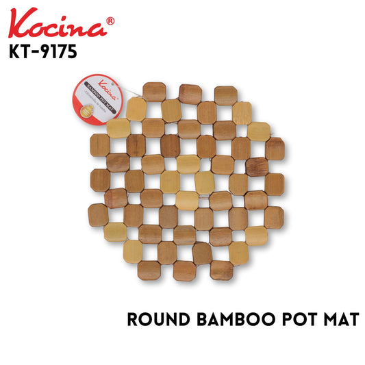 Bamboo Pot Mat, Round