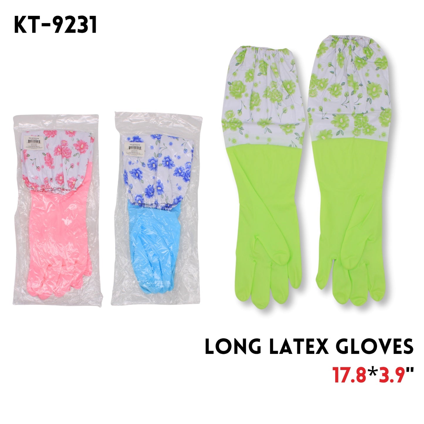 LatexGloves Long 17.8"x3.9"