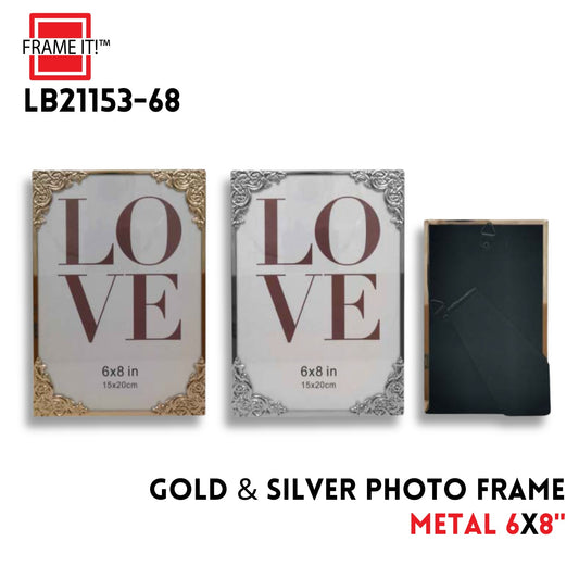 Metal Photo Frame 6x8"