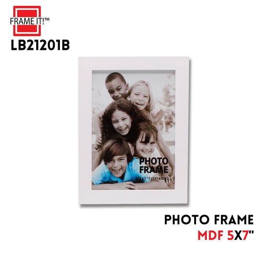 MDF Frame 5X7" White