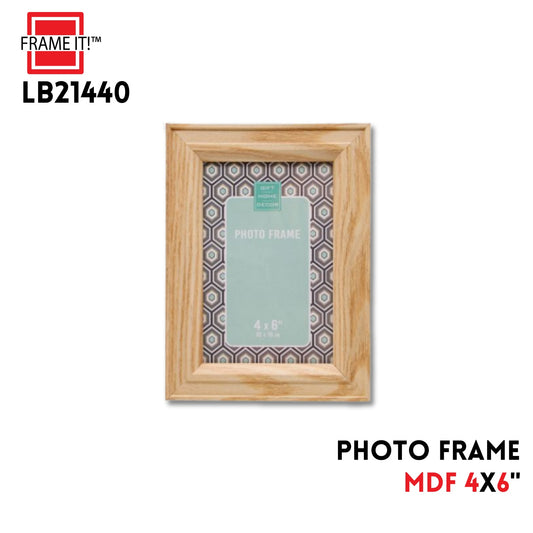 4x6" MDF Photo Frame