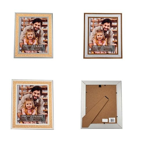 MDF PHOTO FRAME 8X10" 3 ASST COLORS