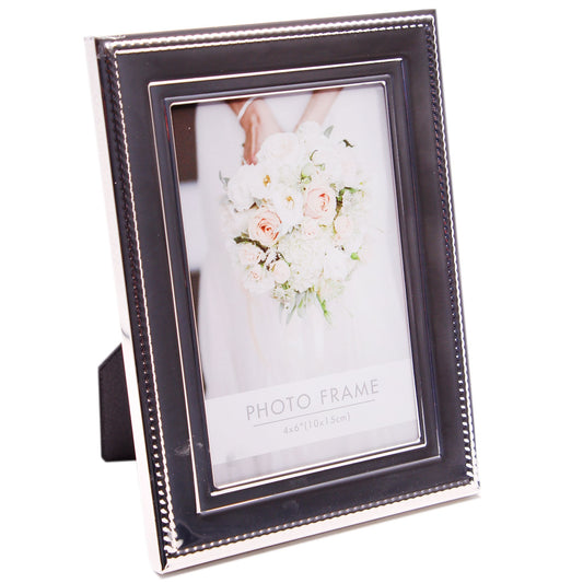 METAL FRAME 4X6" SILVER