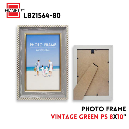 PS Vintage Green Frame 8x10"
