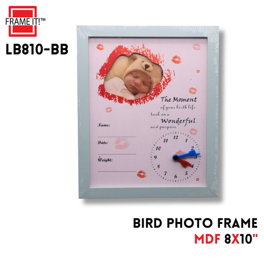 MDF Photo Frame 8x10" Blue