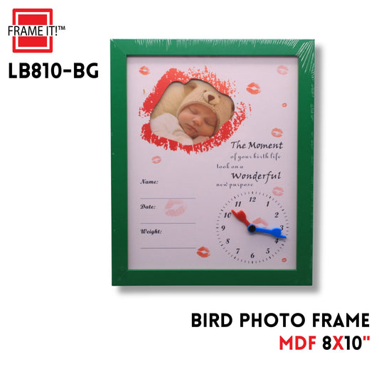 MDF Photo Frame 8x10" Green