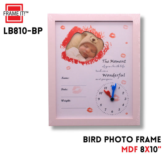 MDF Photo Frame 8x10" Pink