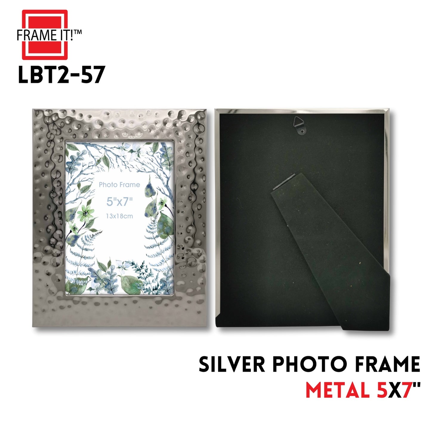 5x7" Metal frame