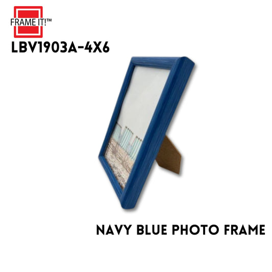 4x6 Photo Frame Navy Blue PS