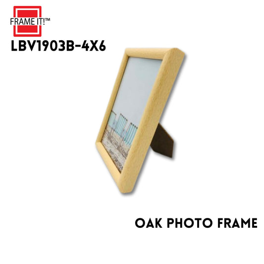 4x6 Photo Frame Oak PS