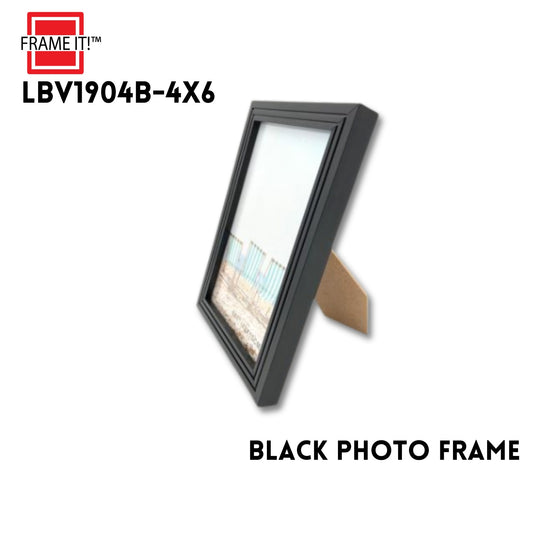4x6 Photo Frame Black  PS