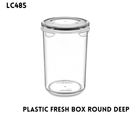Fresh Box Round Deep  (1,5 Lt.)  Plastice