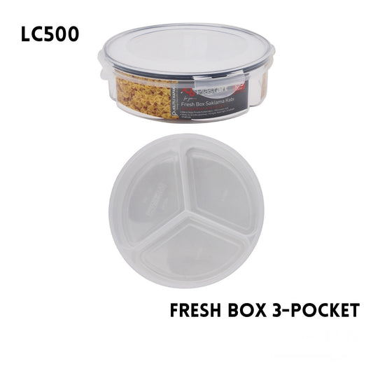 Fresh Box 3-Pocket (0,45 Lt x 3)
