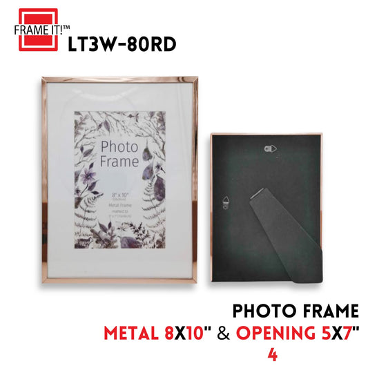 Metal 8x10" Frame  5x7" Opening