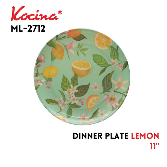 11"Dinner Plate  Lemon