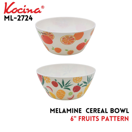 6" Cereal Bowl Basic Melamine 95g