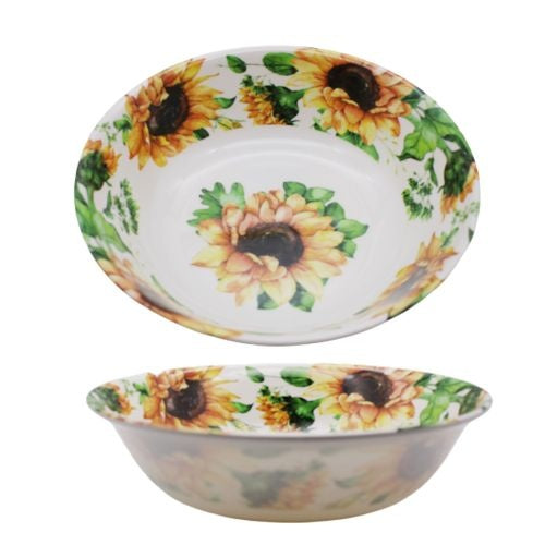8" Soup Bowl  Sunflower