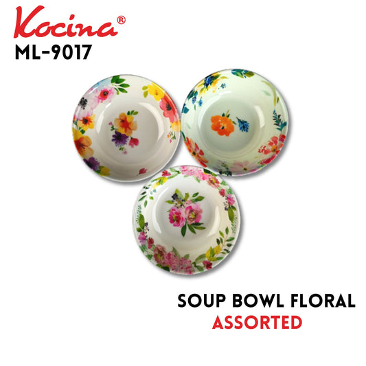 6.8"Soup Bowl  Floral 2025,melamine