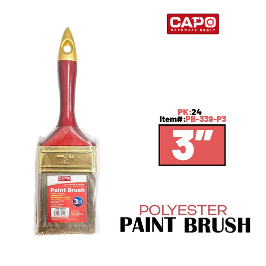 Polyester Paint Brush 3"