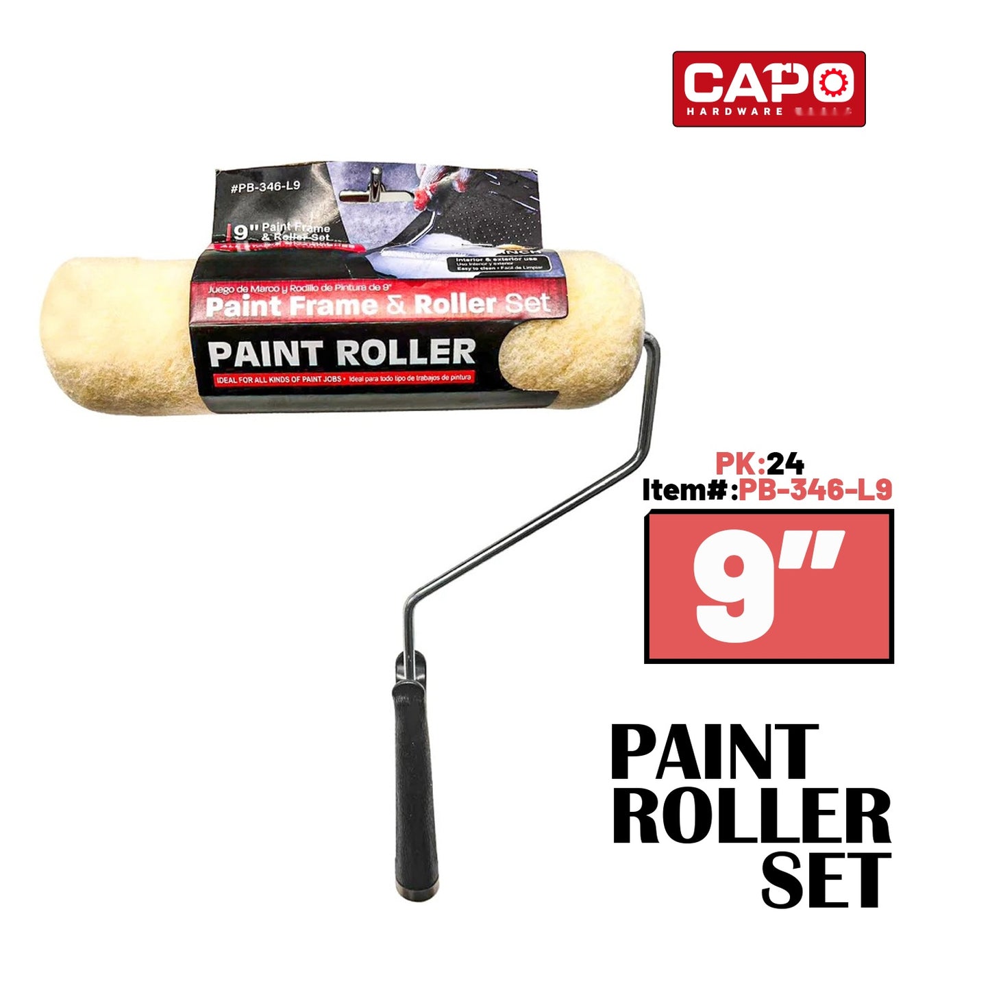 9" Roller & Frame Set