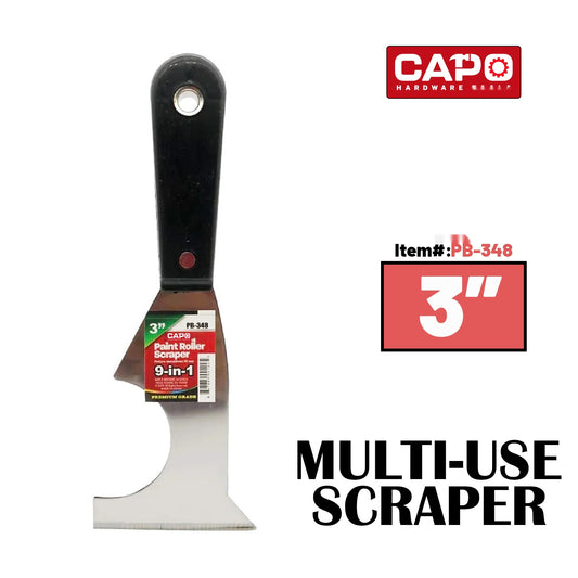 6 in 1, 3" Blade Painter's Tool