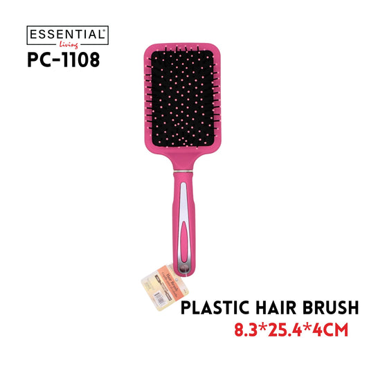 Plastic Hair Comb, 8.3x25.5x4cm, Pink