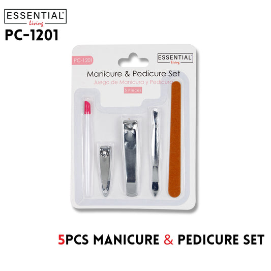 5pcs Manicure & Pedicure Set