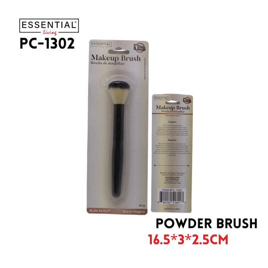 Powder Brush,16.5x3x2.5cm, PS+Nylon, 41g