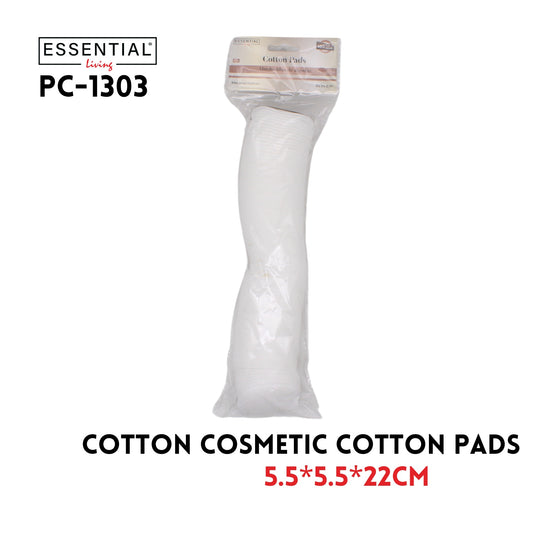 100pcs Cosmetic Cotton Pads, 5.5x5.5x22cm, Cotton, 37g