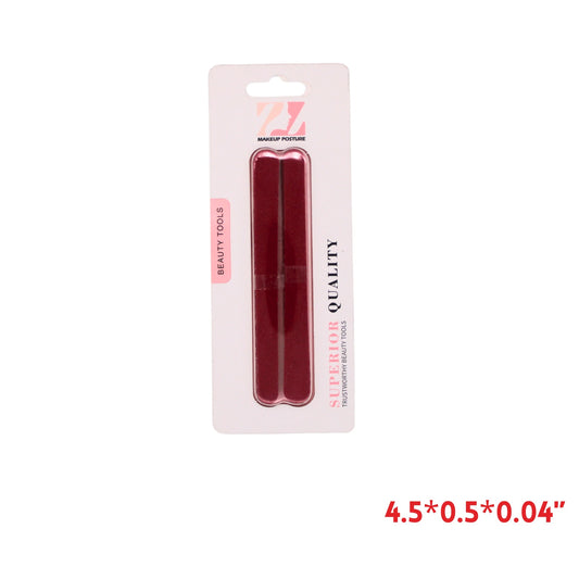 10pcs Wooden Nail File, 4.5"x0.5"x0.04"