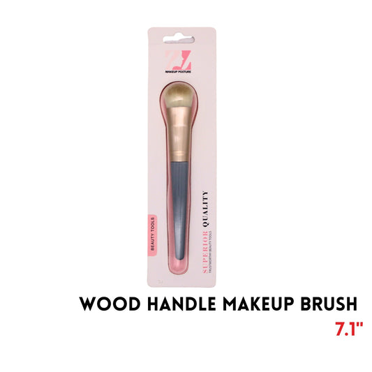 Makeup Brush, 7.1", Wood