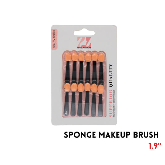 12pcs Makeup Brush, 1.9", Plastic+Latex
