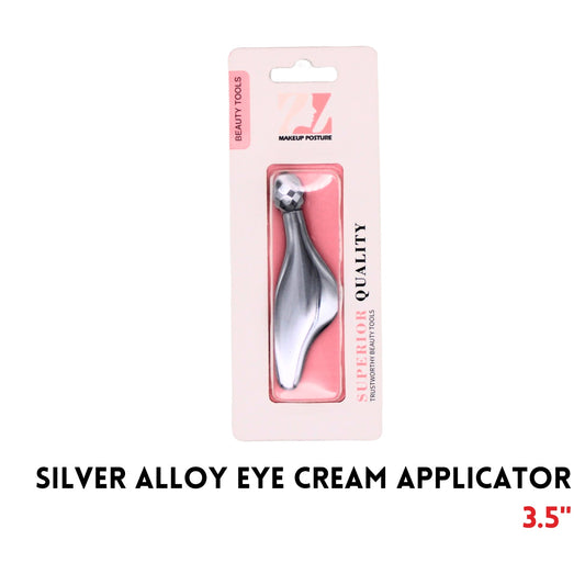 Eye Cream Applicator, 3.5", Silver, Alloy