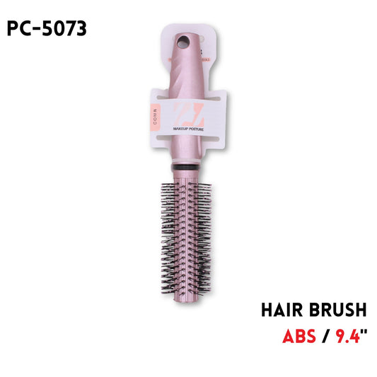 Hair Brush, 9.4", ABS, Pink