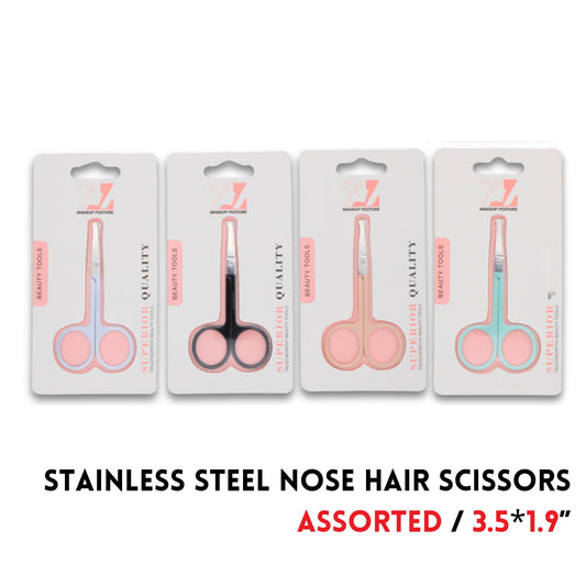 Nose Hair Scissors,stainless steel,3.5"X1.9"