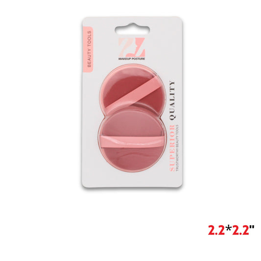 2pcs Powder Puffs,sponge,2.2"X2.2"