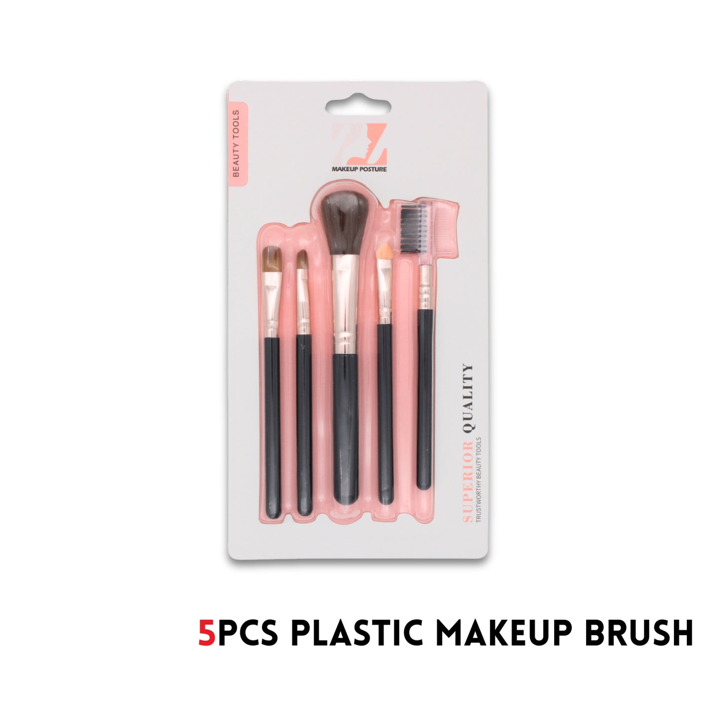 5pcs Makeup Brush,plastic